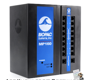 BIOPAC MP160 data-acquisition system